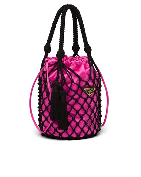 Braided Prada Fishnet Bag.